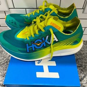 Hoka Rocket X 2 - Men’s 10 Green/Yellow